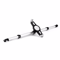 Car hoidja jaoks two headrests (tablets 7"-11") hõbedane