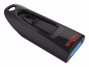 SanDisk Ultra USB mälupulk 256 GB USB Type-A 3.2 Gen 1 must