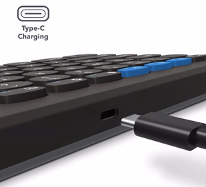 ZAGG Pro klaviatuur 12 tolli-Charcoal-Nordic (juhtmevaba laadimine alusel)