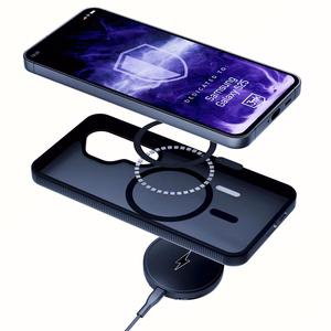 3mk Smoke MagCase jaoks Samsung Galaxy S25 - must