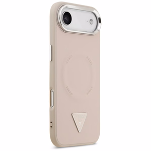 GUESS ümbris jaoks IPHONE 17 Air compatible with MagSafe GUHMP17MPSDTSCMP (PU W/ Triangle Logo) roosa