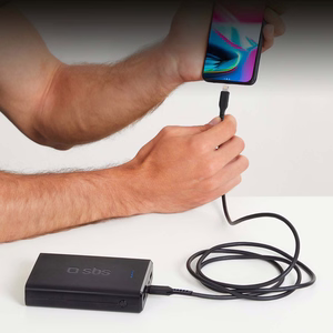 SBS TECABLELIGTC1K USB-C - Lightning kaabel 1m - must