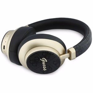 Juhtmevabad kõrvaklapid Guess ENC 4G Gold Script Metal, mustad
