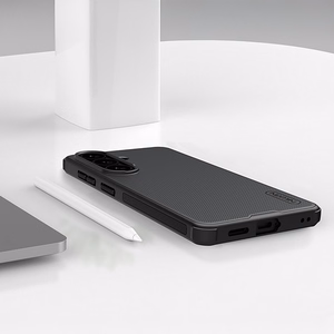 Nillkin Super Frosted Shield Pro Magnetic Ümbris ühilduv MagSafe for Samsung Galaxy S26+ - must