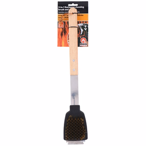 BBQ grillipuhastushari kaabitsaga, 44 cm