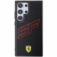 Ferrari Big SF Perforated ümbris jaoks Samsung Galaxy S24 Ultra - must