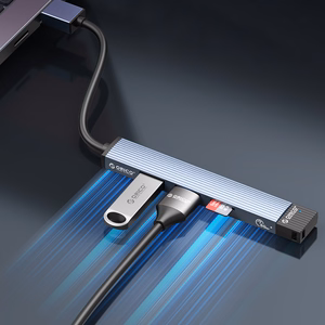 Orico AH-A13 USB-A Hub Docking Station 1x USB-A 3.0 + 3x USB-A 2.0 - Hall