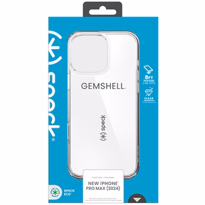 Speck GemShell ümbris iPhone 16 Pro Max-le, Clear