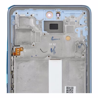 LCD Display jaoks SAMSUNG A53 A536 HARD OLED with frame sinine