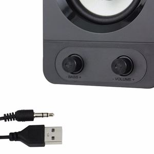 Esperanza EGS107 kõlarid 2.1 USB LED 5 W mustad