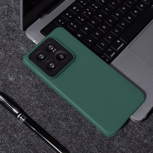 Nillkin Super Frosted Shield Pro Magnetic Ümbris jaoks Xiaomi 14 Pro - must