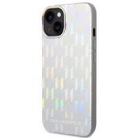 Karl Lagerfeld KLHCP14MLGMMSV3 iPhone 14 Plus 6.7 "hardcase hõbedane / hõbedane Monogram Iridescent
