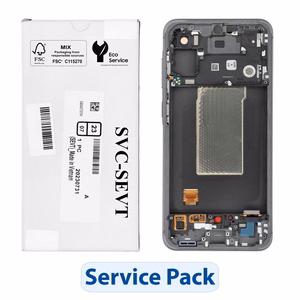 ServicePack LCD Display jaoks SAMSUNG A56 5G A566B Graphite GH82-36829A