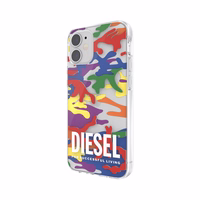 DIESEL Läbipaistev ümbris PRIDE CAMO AOP IPHONE 12 MINI värviline