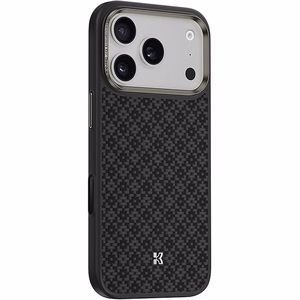 Must Benks Magnetic Armor Pro Armor Grid 600D kevlari ja metallraamiga ümbris (C.K.FL.AP.BK.B072) mudelitele iPhone 18 Pro / iPhone 17 Pro Camera Controli nupuga
