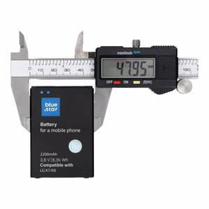 Aku jaoks LG K7 / K8 2200 mAh Sinine Star Premium