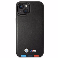 Ümbris BMW BMHCP14S22PTDK iPhone 14 6.1 "must / must Leather Stamp Tricolor