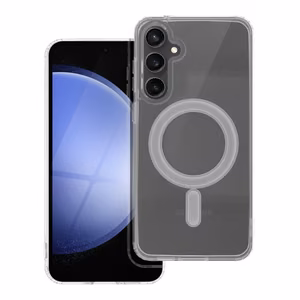 CLEAR MAG ÜMBRIS compatible with MagSafe jaoks SAMSUNG S23 FE läbipaistev