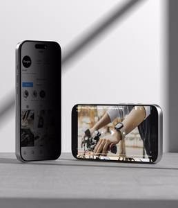 Ringke Easy Slide Privacy privaatsuskaitsega karastatud klaas, 2 tk komplekt iPhone 18 Pro Max jaoks