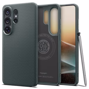 SPIGEN ümbris LIQUID AIR MAG ühildub MagSafe jaoks SAMSUNG S26 Ultra abyss roheline