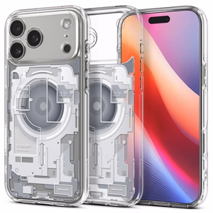 Spigen Ultra Hybrid MagSafe Ümbris jaoks iPhone 17 Pro Zero One - Valge