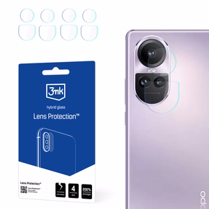 Oppo Reno 10 (CPH2531)/Pro – 3mk Lens Protection kaamera objektiivi kaitse