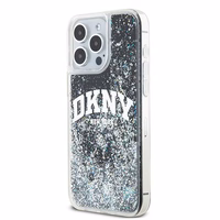 DKNY Liquid Glitter Big Logo iPhone 14 Pro Max Ümbris - Must