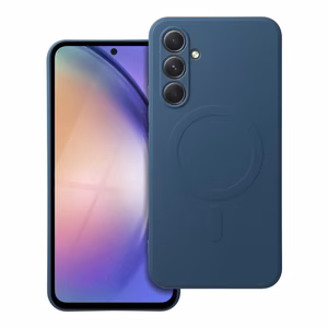 SILICONE MAG ÜMBRIS compatible with MagSafe jaoks SAMSUNG A54 sinine