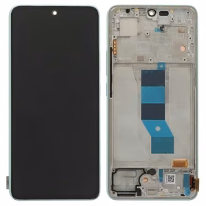 LCD ekraan Xiaomi Poco M7 Pro 5G puuteekraaniga koos raamiga roheline originaal (service pack)