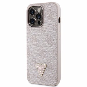 Guess GUHCP13LP4TDSCPP чехол для iPhone 13 Pro / 13 - розовый Crossbody 4G Metal Logo
