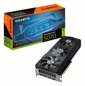 GIGABYTE GeForce RTX 5070 EAGLE OC SFF 12G Videokaart - 12GB GDDR7, 192bit, PCI-E 5.0, 2587 MHz Core Clock, 3 x DP 2.1a, 1 x HDMI 2.1b, NVIDIA DLSS 4, GV-N5070GAMING OC-12GD