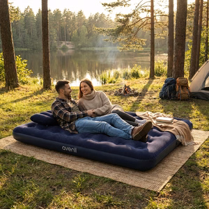 AVENLI XXL air mattress set, 203 x 183 x 22