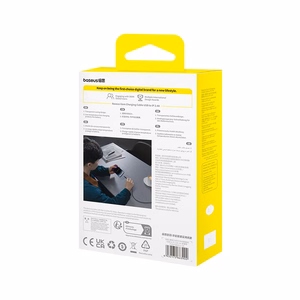 Baseus Gem USB-A kuni Lightning 2.4A kiirlaadimiskaabel 1 m, must
