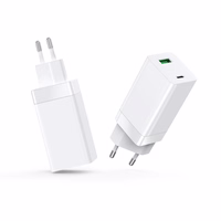 Setty GAN seinalaadija PD+QC USB + USB-C 65W LSI-02 valge JO