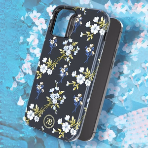 Kingxbar Blossom чехол украшенный оригинальными кристаллами Swarovski iPhone 12 mini разноцветный (Lily)