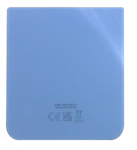 Back down ümbris jaoks Samsung F721 Z Flip4 5G Sinine (used Grade C)