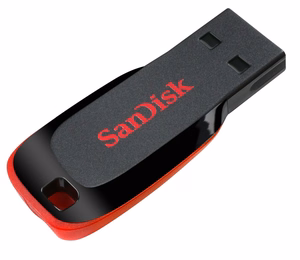SanDisk pendrive 128GB USB 2.0 Cruzer Blade