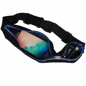 Fit Slim Belt Pouch jaoks Iphone 14/14 Plus/14 Pro/14 Pro Max/Iphone 15/15 Plus/15 Pro/15 Pro Max/Samsung S23/S23 Plus/S23 Ultra/S24/S24 Plus/S24 Ultra/A15/A54 5G/A55 5G/Redmi Note 13 - double pouch Punane