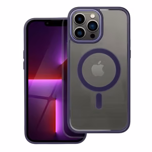 COLOR EDGE MAG COVER Ümbris compatible with MagSafe jaoks IPHONE 13 Pro Max deep lilla