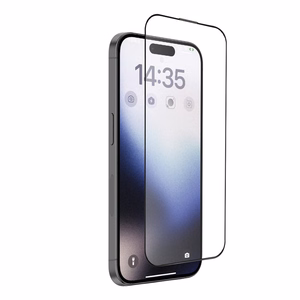 Tel Protect Full Glue 6D Matt Karastatud klaas jaoks Iphone 13/13 Pro/16E must