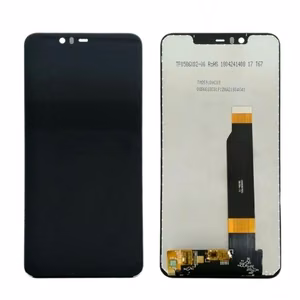 LCD ekraan ühilduv Nokia 5.1 Plus must HQ
