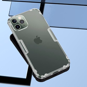 Nillkin Nature TPU ümbris seadmele Apple iPhone 12 Pro Max, tumeroheline