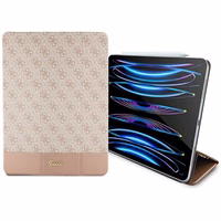 Guess 4G Stripe Allover ümbris jaoks iPad Pro 12.9" - roosa