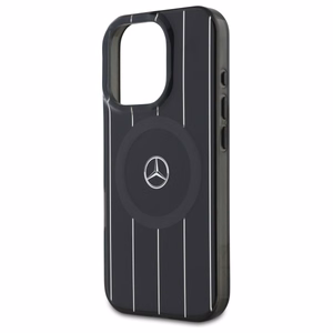 Mercedes MB Double Layer Crossed Lines MagSafe iPhone 16 Pro Ümbris - must