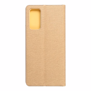 Флип-чехол для Samsung S20 FE / S20 FE 5G Luna Book Gold золотой