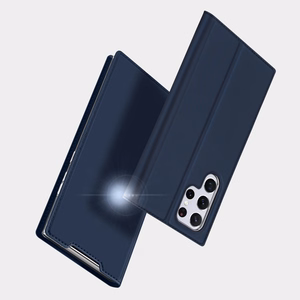 Чехол-книжка Dux Ducis Skin Pro для Samsung Galaxy S22 Ultra золотой