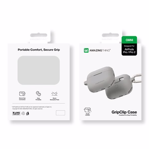 AmazingThing Omni Ümbris jaoks AirPods Pro 2 Silicone Ümbris - Hall