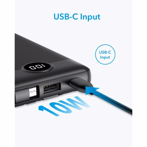 Powerbank Veger C10 (W1116) 10000 mAh with built-in Micro-USB cables / Typ C / Lightning must