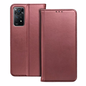 SMART MAGNETO Book Ümbris jaoks REALME NOTE 70 burgundy