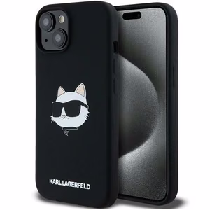Karl Lagerfeld Silicone Choupette Head MagSafe Ümbris jaoks iPhone 15 Plus / 14 Plus - must